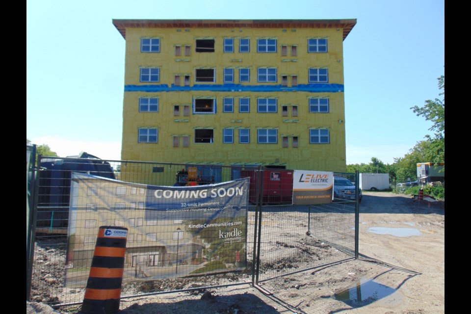 The anticipated occupancy date for the for new Shelldale Affordable Housing Building Project is fall of this year.                               
