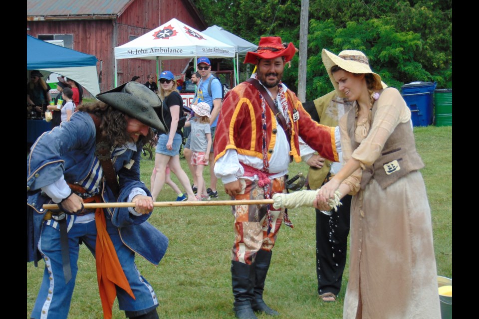 The Ontario Pirate Festival returned to Marden Park in Guelph on Saturday.                                
