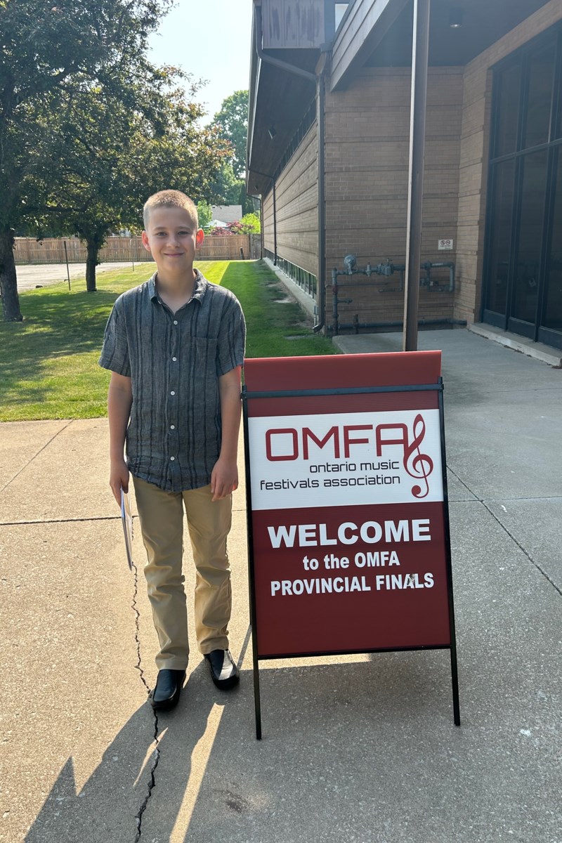 Younger Guelph pianist tops in the province Younger Guelph pianist tops in the province