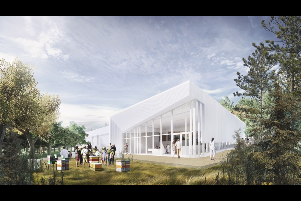 In addition to a 100 hive apiary, the new HBRC will be a 15,000 sq.ft facility that includes space for research, production and outreach programs, a research laboratory, as well as office and classroom space.