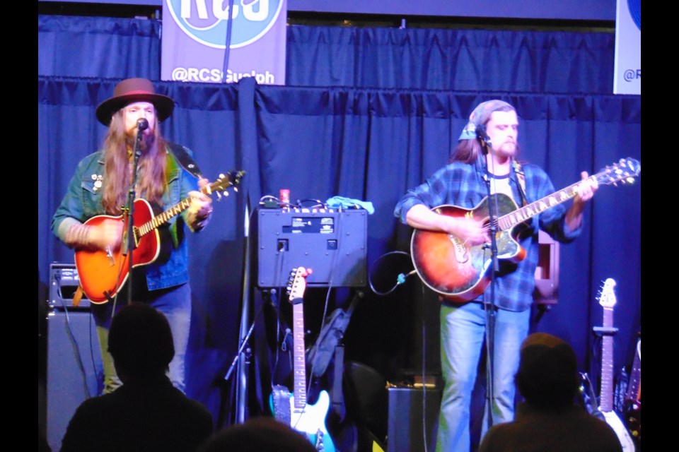 Freightliner performs at Royal City Studios for the Winter Blues event on Saturday.                                