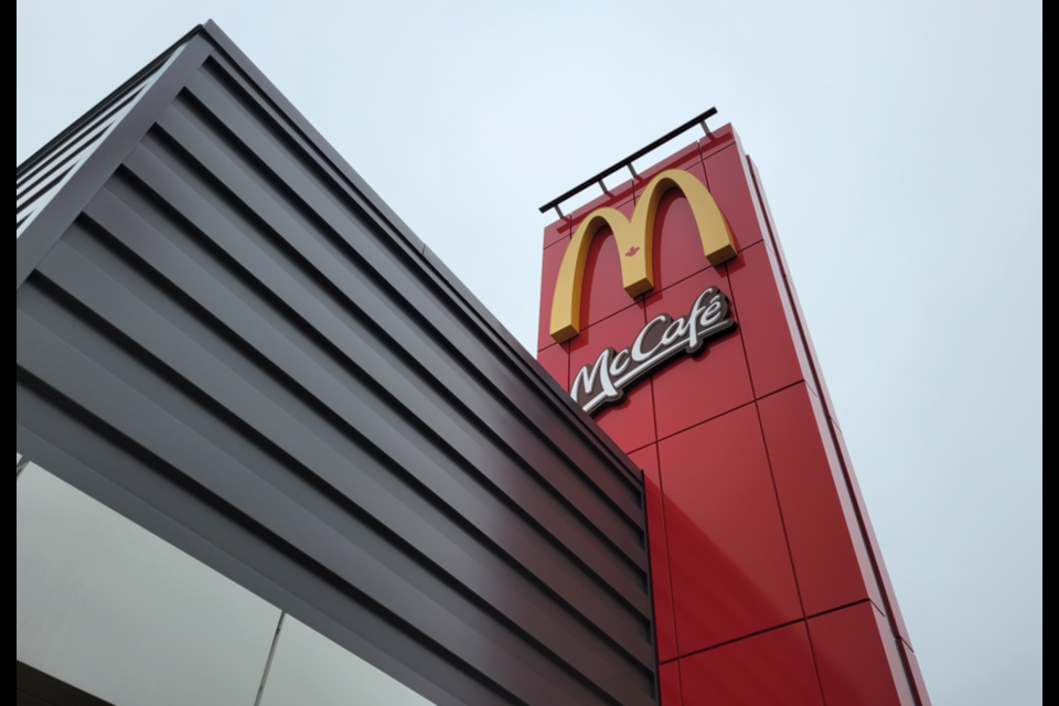 A McDonald's drive-thru restaurant is proposed for Wellington Road 7 in Elora.