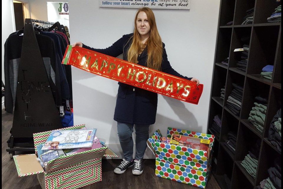Emma Berglund from Guelph, began Emma's Toy Drive when she was just eight years old. 