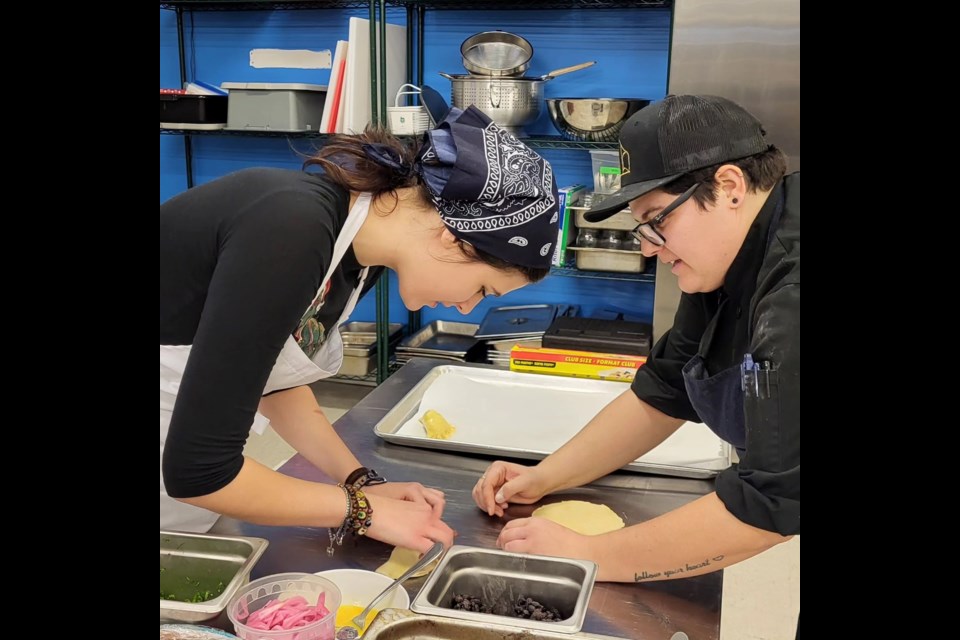 The Collingwood Youth Centre runs a wide range of culinary activities, including a youth internship program taught by Chef Skylar / Image provided