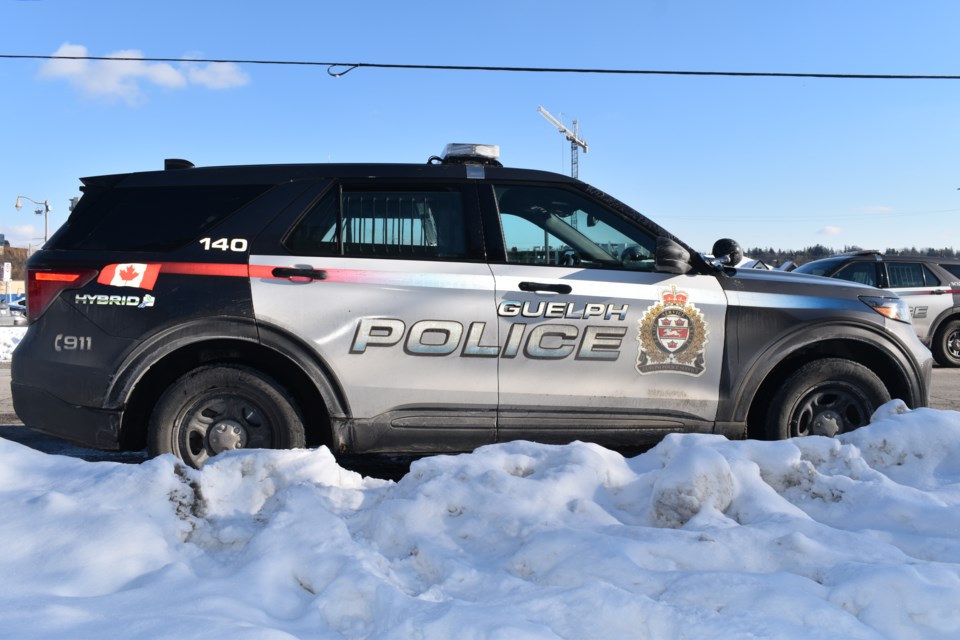 01 26 2022 Guelph Police Stock Image A