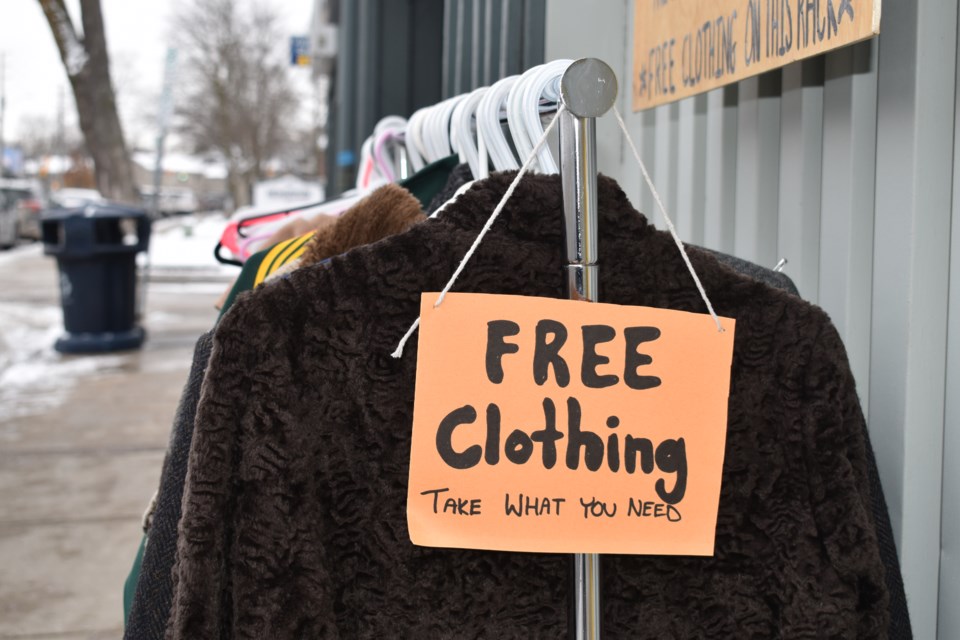 Take an item or leave an item at this community closet in Guelph aimed at helping those less fortunate.