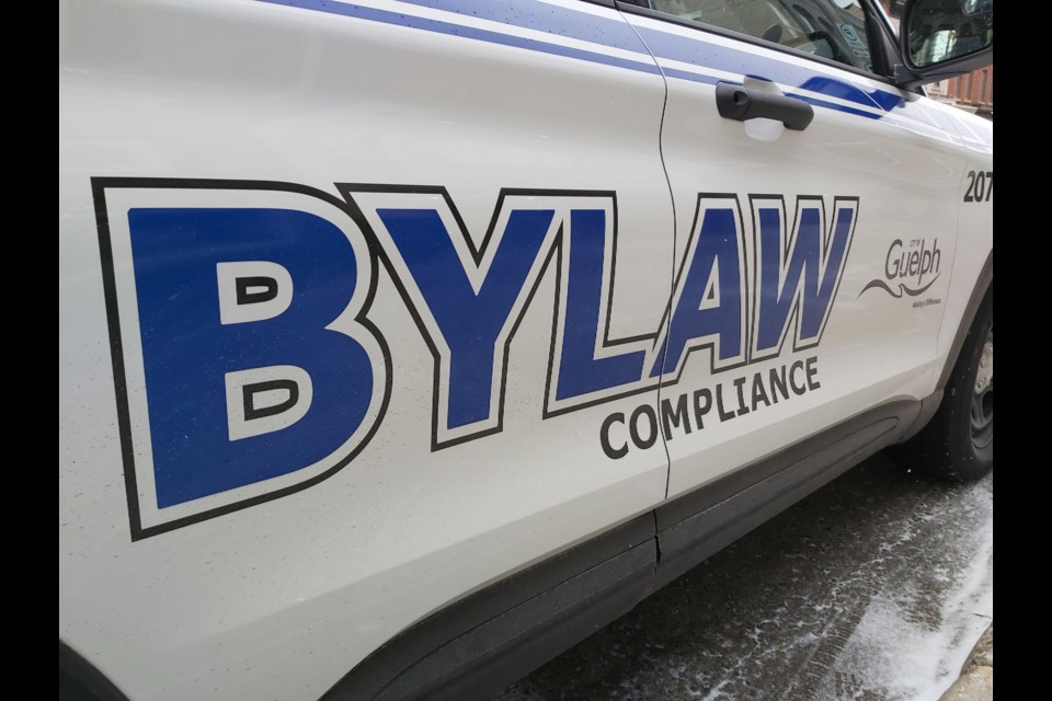 Guelph bylaw enforcement vehicle. Richard Vivian/GuelphToday file photo