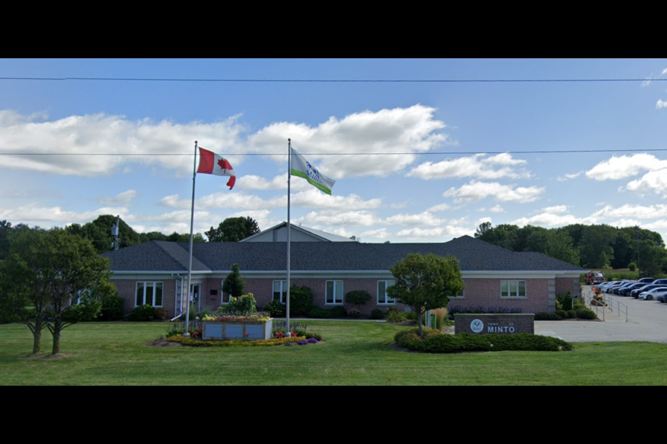 The Minto town hall.