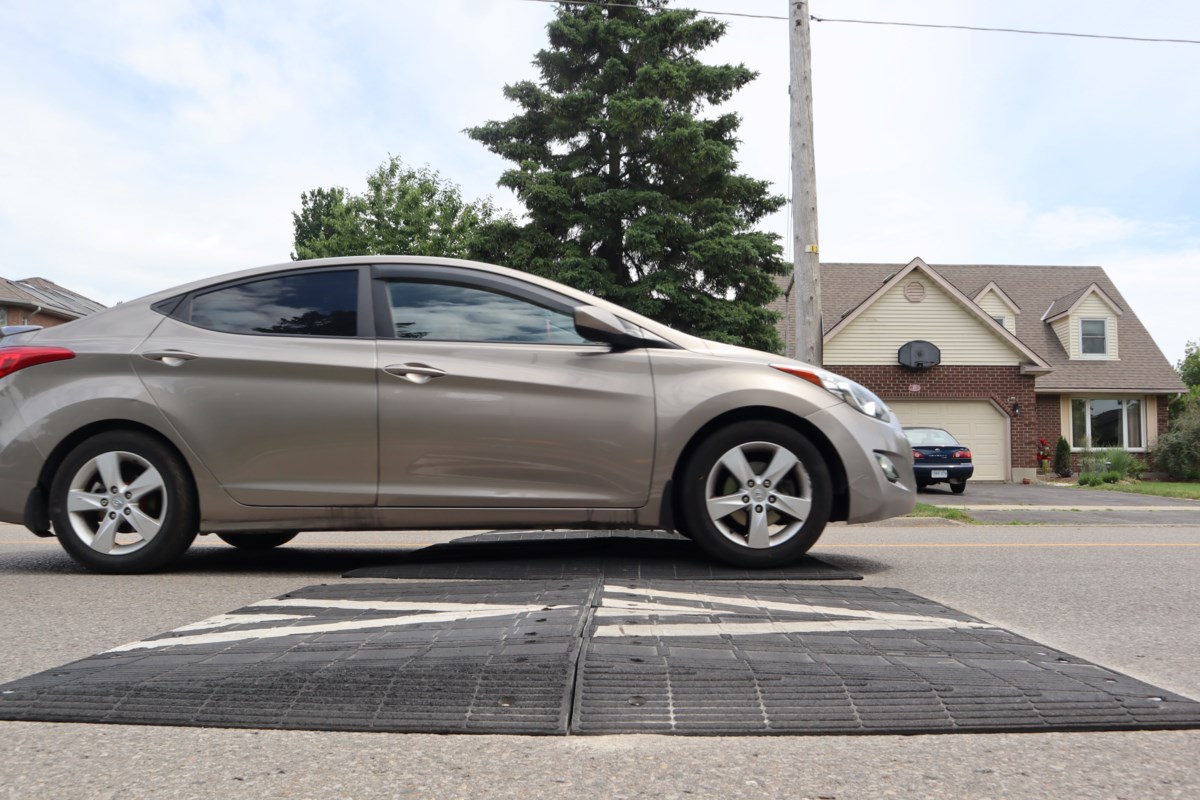 A bump in the road to slow down Guelph drivers