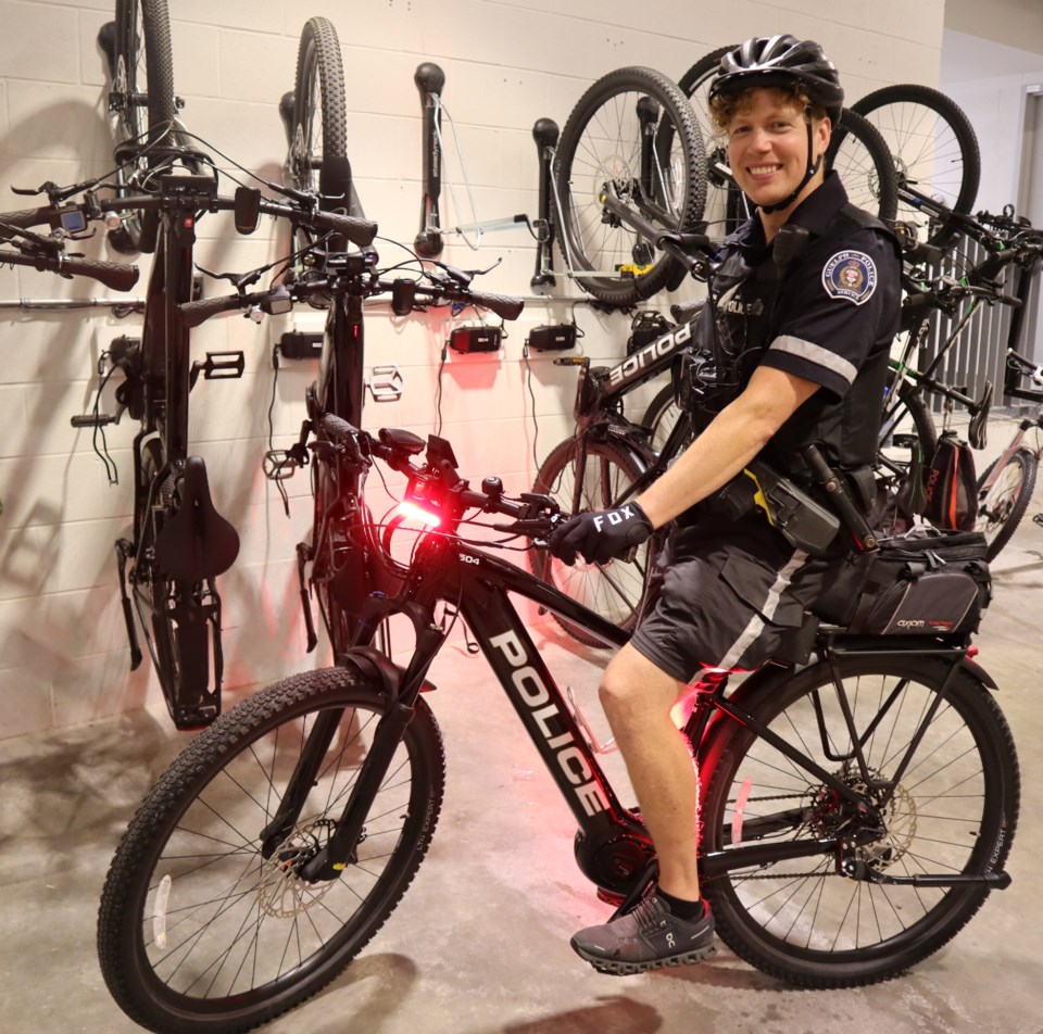 Rolling out e bikes as part of the Guelph police electric fleet Guelph News