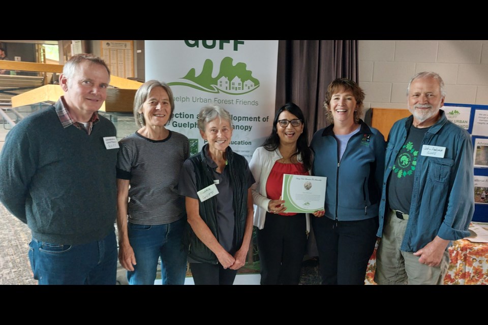 Kiran Bhattarai from Ontario Public Interest Research Group is the 2023 recipient of the Henry Kock Stewardship Award