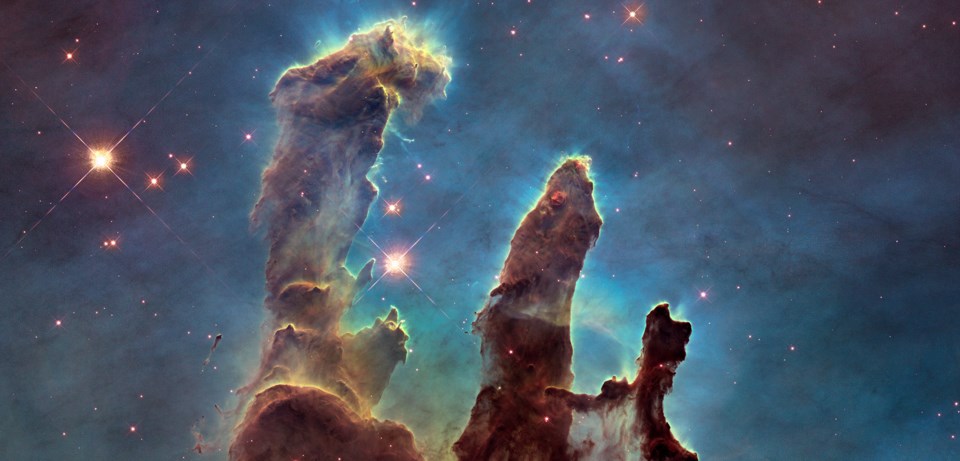 Osservare le stelle: i pilastri della creazione!
