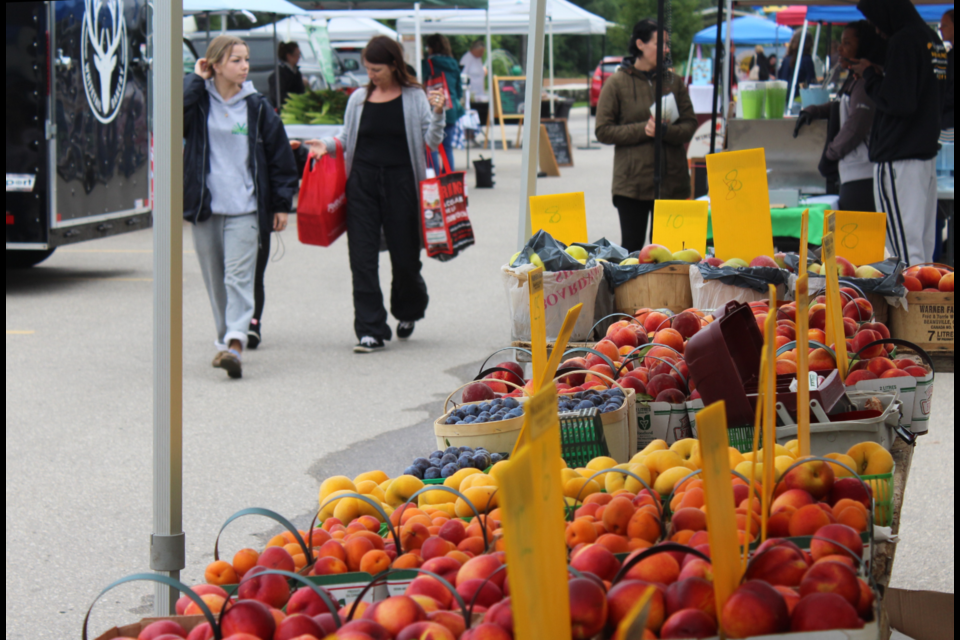 The Rockwood Farmers' Market is open Wednesdays 4 p.m. to 7 p.m. in the Rockmosa Community Centre parking lot.
