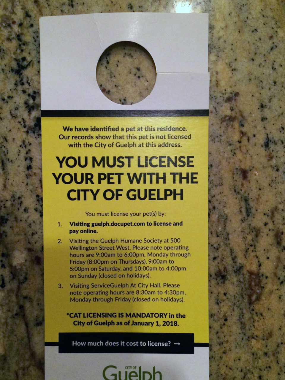 20180119 dog licence ts 1