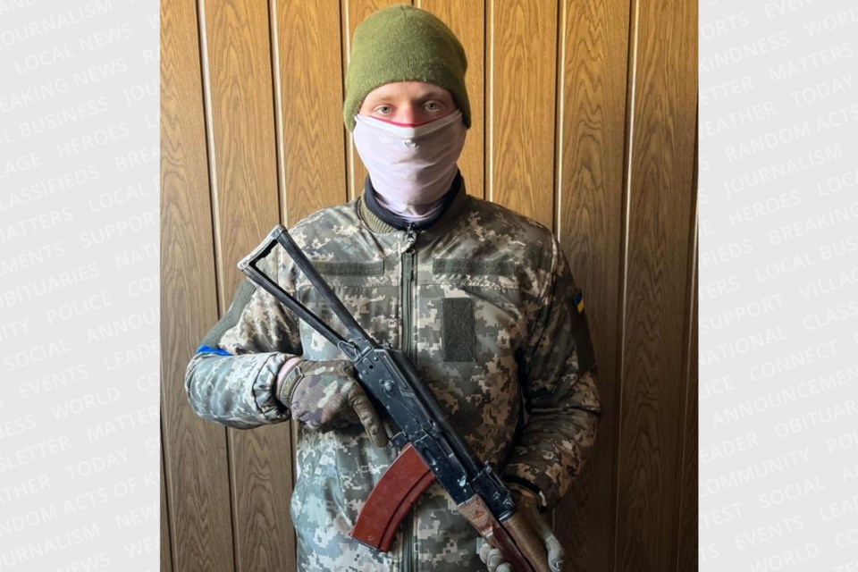 Svyatik Artemenko posted this photo to his Instagram account roughly six weeks ago following his enlistment in the Ukrainian army.