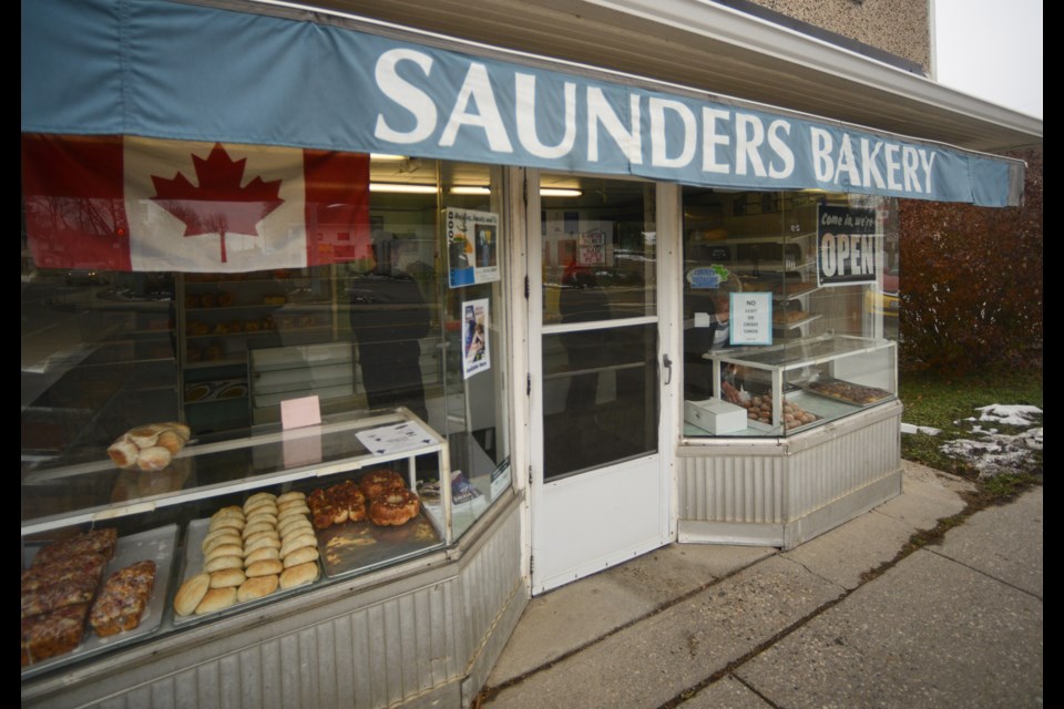 Saunders Bakery opened in 1914 and has remained in the same location since then. Tony Saxon/GuelphToday