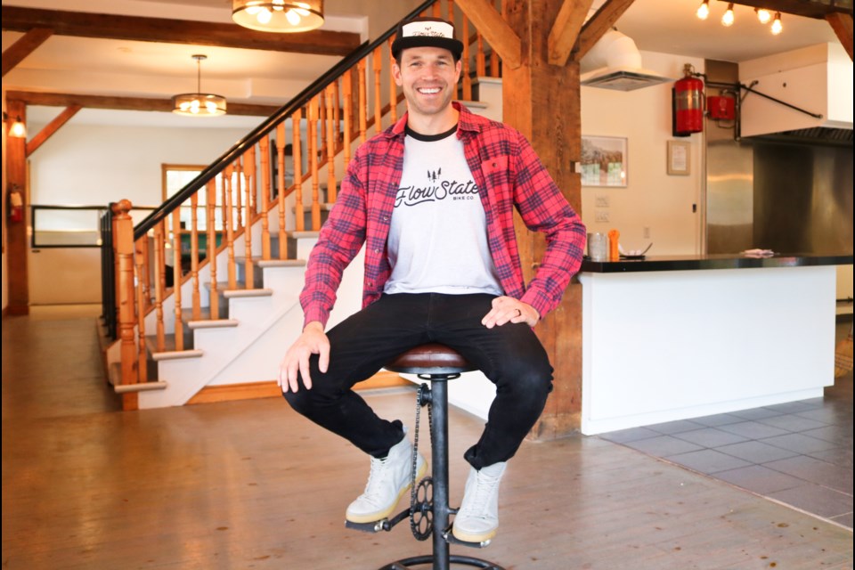 Nate Lessnick is the owner of Flow State Bike Co, a boutique bike shop and coffee bar looking to be a community hub