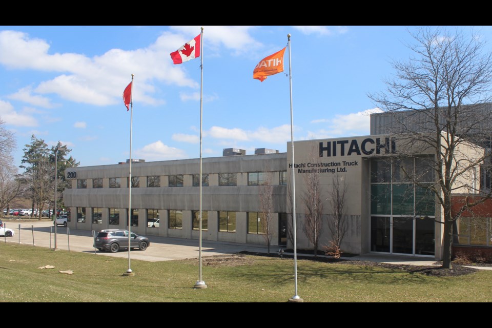 Hitachi Construction Truck Manufacturing Ltd. on Woodlawn Road.