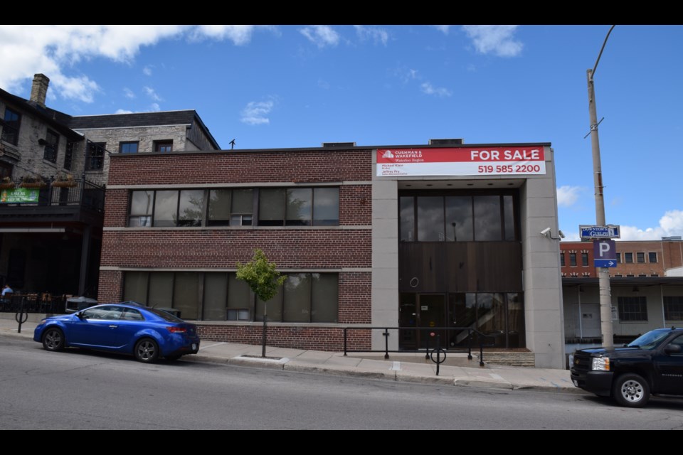The former Guelph Mercury building has been purchased by a Guelph businessman. (Rob O'Flanagan/GuelphToday)