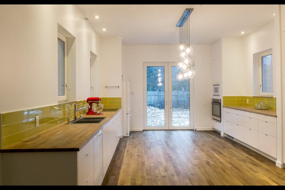 Evolve Builders' complete renovation and retrofit of a century-old home on Aberdeen Street in Guelph. Supplied photo. 