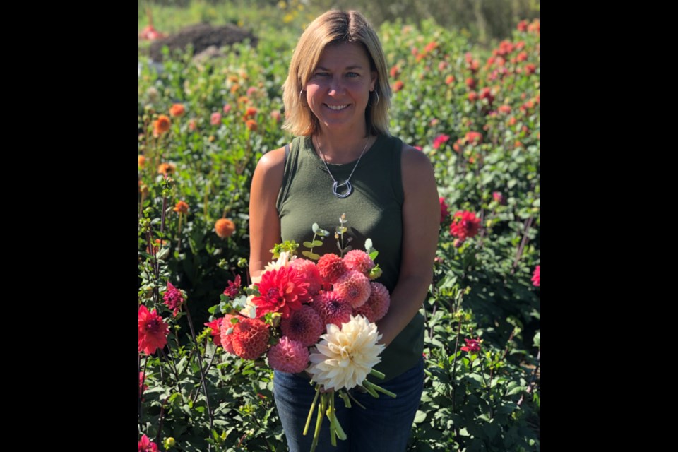 Tish Oldreive, owner of May Moon Flowers. Maxine Betteridge-Moes for GuelphToday.com