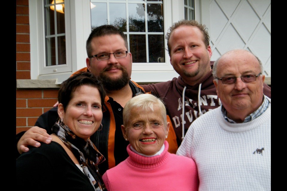 Nancy Steele (centre) is this year's Community Builders Award winner for Legacy/photo supplied 
