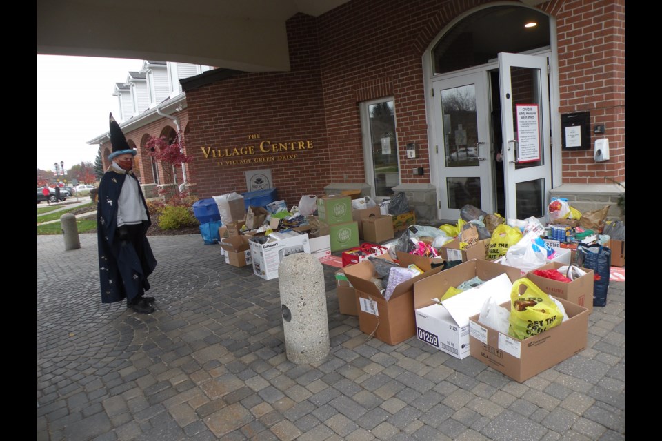 The annual Eat N Sweet event at the Village By The Arboretum garnered 1,700 pounds of food donations for the Guelph Food Bank. Submitted photo