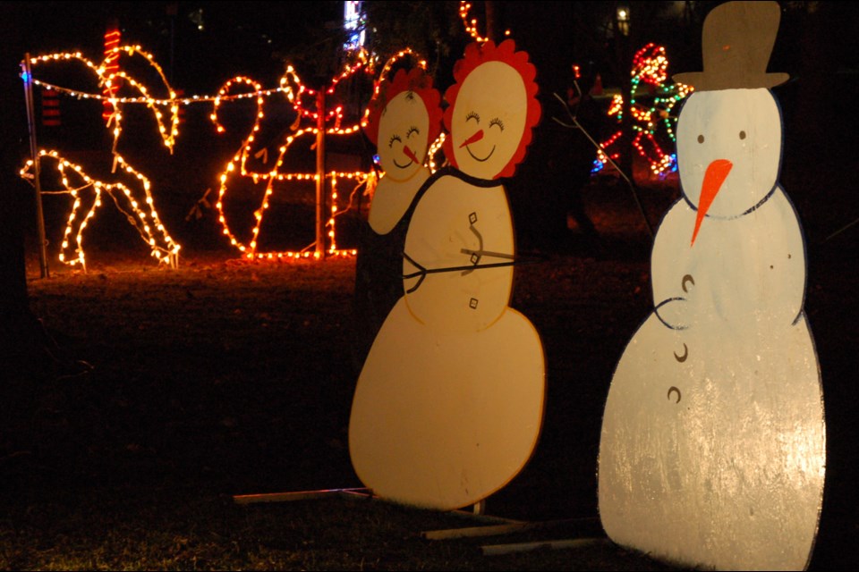 Sparkles in the Park runs until Dec. 31, from 5:30 to 9:30 p.m. each day.
