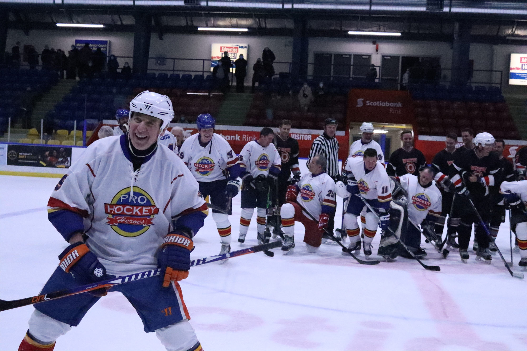 Ex-NHLers face off against Guelph firefighters for charity - Guelph News