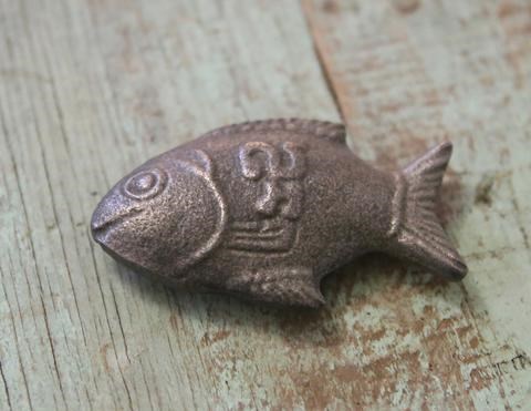 Photo: A Cambodian Lucky Iron Fish, which is added to c