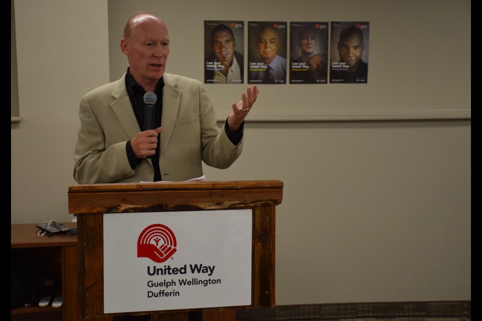 Rick McCombie is the chair of the 2017 United Way Campaign, which launched on Thursday. (Rob O'Flanagan/GuelphToday)