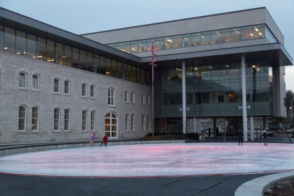 20160201 Guelph City Hall Skating Rink KA