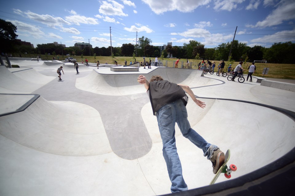 The Silvercreek Skatepark officially opened for business Thursday, June 9, ...