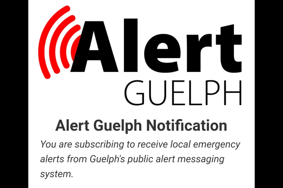 Alert Guelph is available through the Voyent Alert! app.