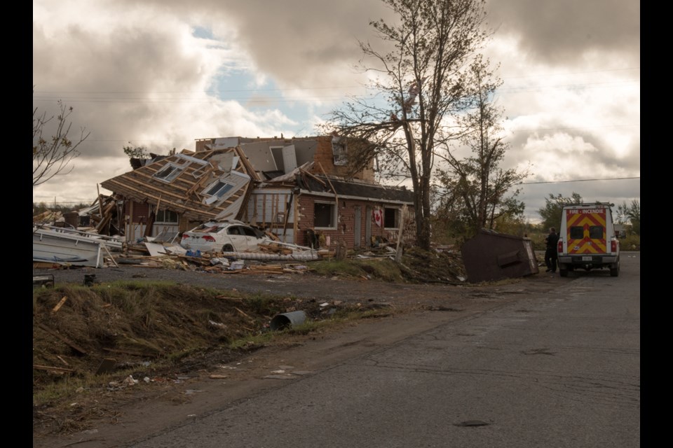 Dunrobin area, near Ottawa. Many homes will be demolished. Photo courtesy of Philip Maher