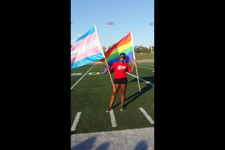 Guelph Pride chairperson Odesia Howlett. Supplied photo