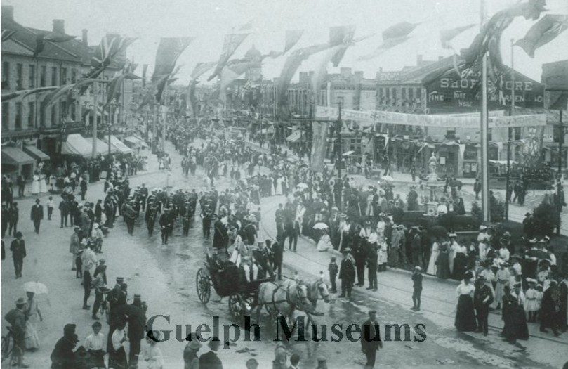 Guelph's Old Home Week, 1908.