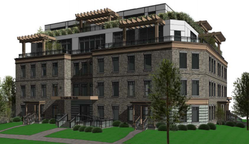 Proposed development at 75 Dublin St. N.