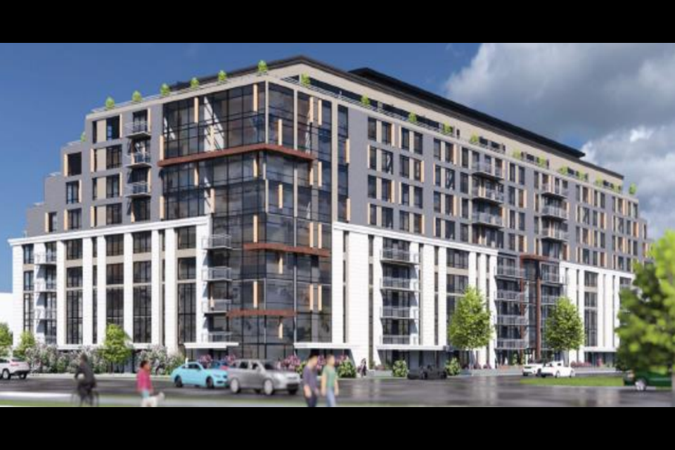 A 10-story student residence is proposed for 785 Gordon St.