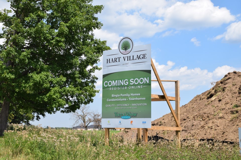 It's taken several years, but groundwork has begun on Terra View Homes' Hart Village. 