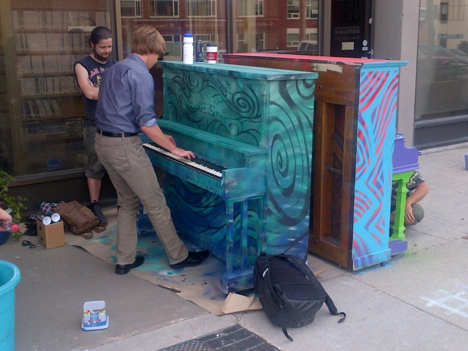 happy piano