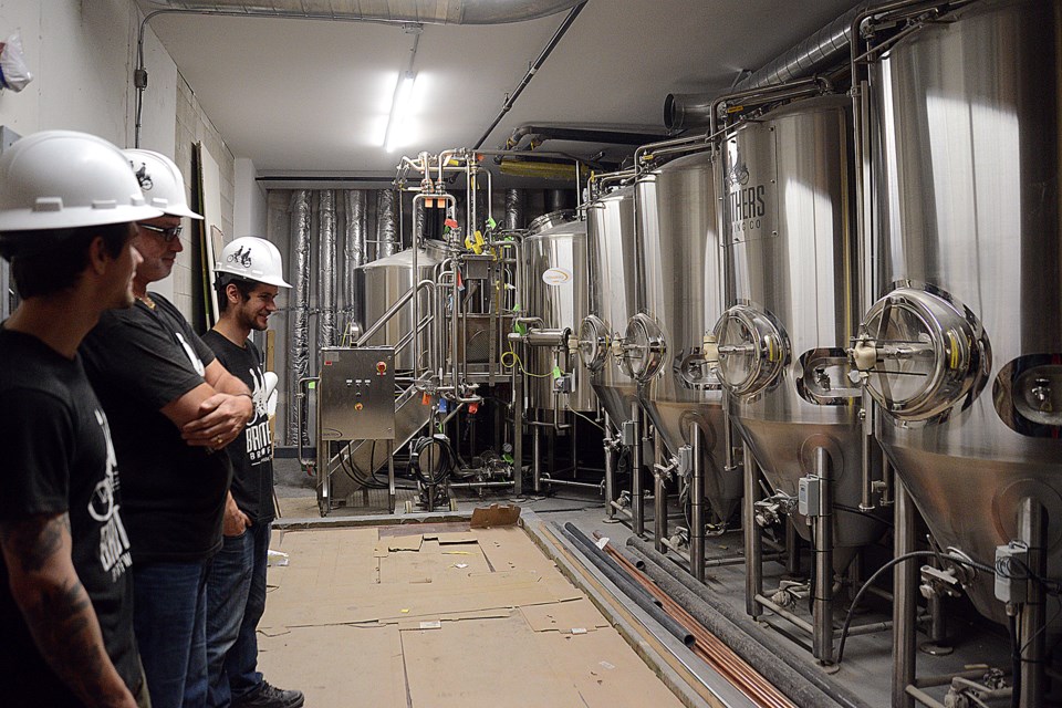 Brothers Brewing Co. should be open in the next few weeks. Tony Saxon/GuelphToday