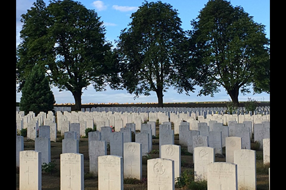 The Tyne Cot Cemetery in Zonnebeke Belgium. Submitted photos