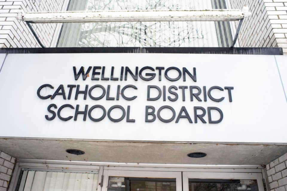 20181213 Wellington Catholic District School Board Sign KA