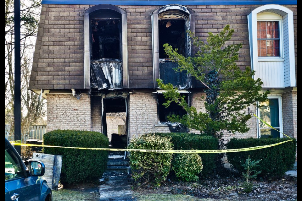 Two women died in an early morning house fire at 383 Edinburgh Rd. S. on Monday.