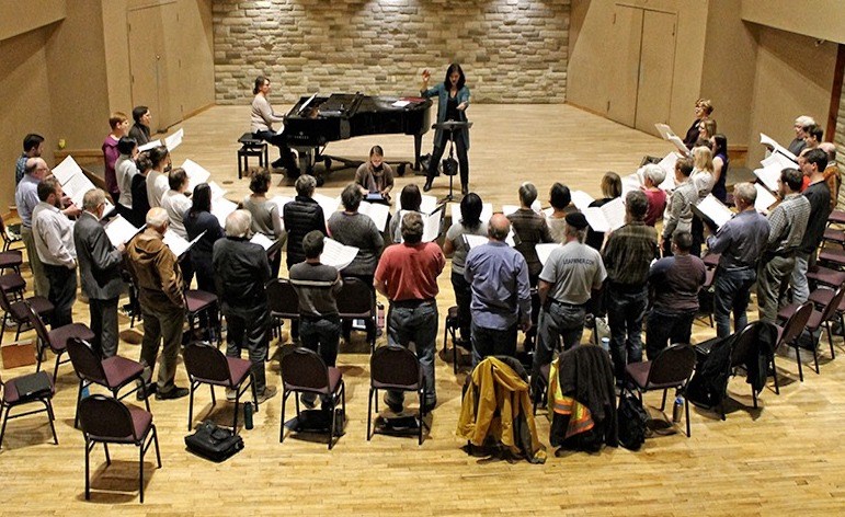 2020 guelph chamber choir rehearsal photo