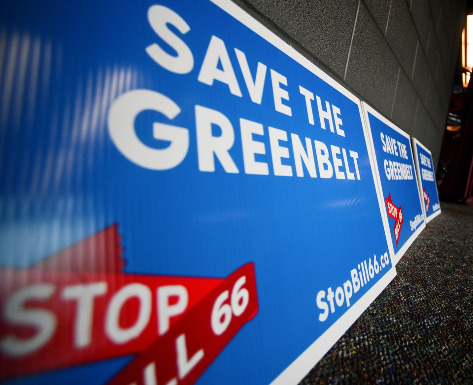 Greenbelt group pleased with federal intervention, more studies .
