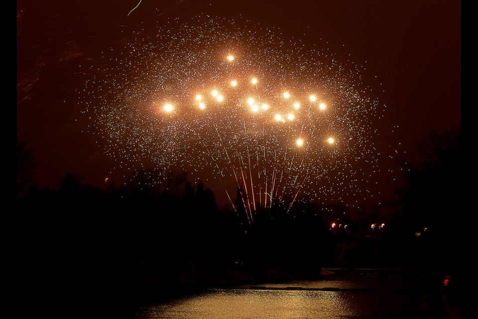 New Year's fireworks at Riverside Park (13 photos) Guelph News