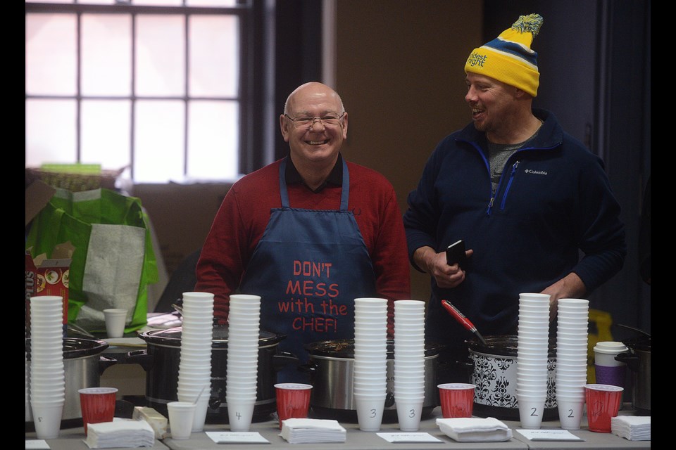 There was a great turnout Saturday at Lakeside Hope House in Downtown Guelph for the Hope House Chili Cook-Off. Tony Saxon/GuelphToday
