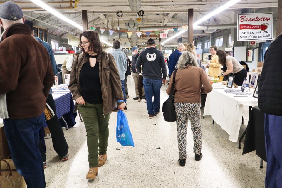 Writers and book lovers alike gathered at the Guelph Farmers Market for Book Bash 2022.